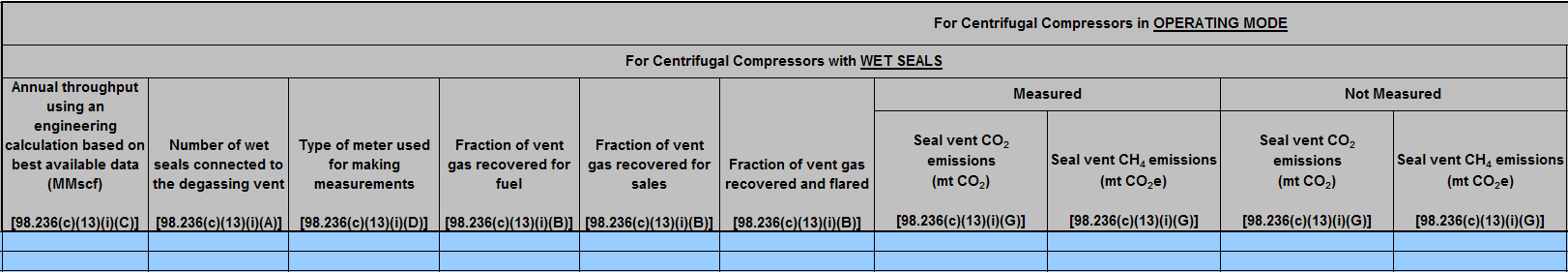 Image of Operating Mode with Wet Seals 